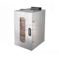 Commerciële 20 Trays Rvs Vlees Voedsel Fruit Groente Droger Machine Dehydrator