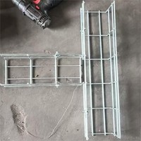 Drahtgitter-Kabelrinne SS316 SS 304 Edelstahl Feuerverzinkt für Rechenzentren Industrielle Solaranlagen-Projekte