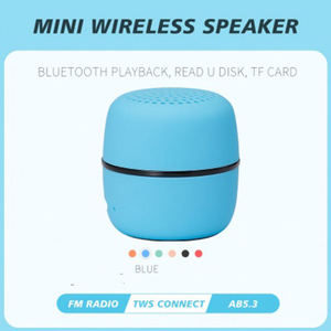 Haut-parleurs Bluetooth compacts sans fil pour l'extérieur, mini haut-parleur Bluetooth portable stéréo pour l'extérieur - Product Image 2