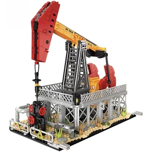 Kit Edificio Raffineria di Petrolio OEM di Grande Successo - Modello Architettonico Impianto Petrolchimico Blocchi Industriali per Ingegneri e Collezionisti - Product Image 4