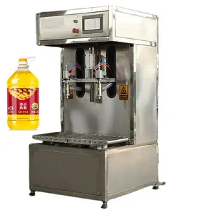 Máquina de llenado de líquidos semiautomática de 2/4 boquillas para Barril máximo de 20 litros