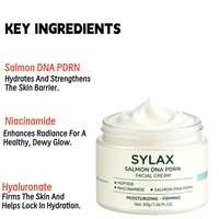 Crème Visage Anti-Âge au Collagène et PDRN, Hydratante, Raffermissante et Repulpante, Réparatrice de Barrière Cutanée, à la Niacinamide et aux Peptides, 30g, Pour Tous Types de Peau, Marque Blanche