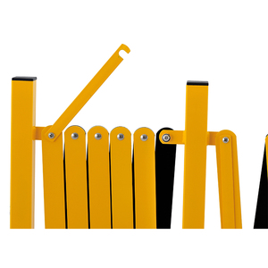 जिमटाइम चल भीड़ नियंत्रण सुरक्षा पोर्टेबल सड़क का विस्तार करने वाली पोर्टेबल सड़क का विस्तार करने वाली बाधा - Product Image 4