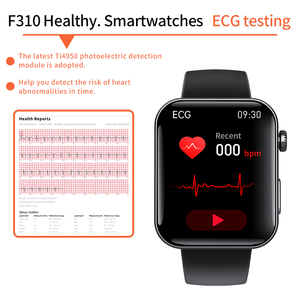 Bán buôn <span class=keywords><strong>ECG</strong></span> thông minh đồng hồ Pro với Y Tế cấp <span class=keywords><strong>ECG</strong></span> phân tích 24h nhịp tim ngủ giám sát oxy máu Nhà cung cấp - Product Image 4