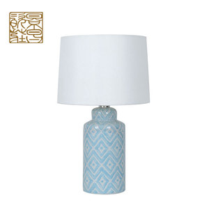 Nhà Cung Cấp Trung Quốc Sứ Hiện Đại Trang Trí Nội Thất Trung Quốc Gốm Đọc Cổ Điển Led Bàn Đèn Để Trang Trí Nội Thất - Product Image 2