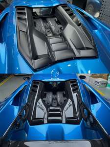 Kit de carrosserie en fibre de carbone sèche de style Dk pour <span class=keywords><strong>Lamborghini</strong></span> Revuelto jupe de lèvre avant diffuseur arrière capot de becquet - Product Image 6