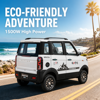 Voiture électrique nouvelle génération, mini-véhicule haute puissance à double moteur LSEV, tout-terrain et urbain, avec frein à disque