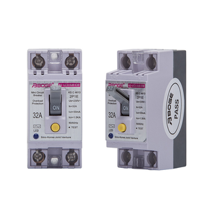 Factory Wholesale 16A BMC <strong>Earth</strong> <strong>Leakage</strong> <strong>Circuit</strong> <strong>Breaker</strong> AC230V 1.5KA Protection Switch with LED Indicator - Product Image 1