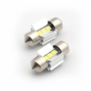 Гирлянда C5W Светодиодная лампа для салона 31 мм 36 мм 39 мм 42 мм 3SMD 3030 Canbus C5W гирлянда Автомобильные светодиодные лампы для номерного знака