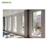Ventana de Aluminio de Perfil Estrecho de Alta Seguridad con Estructura de Marco Resistente para Viviendas Unifamiliares y Residencias de Gran Altura