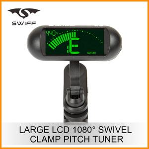 독특한 클래식 Swiff 대형 LCD C2 클립 튜너 기타베이스 우쿨렐레 바이올린 반음계 - Product Image 2