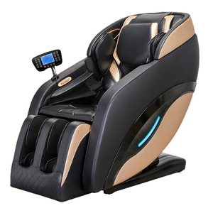 Leerkang Massage Chair Sl <b>Track</b> Full Body Electric Automatic With Robotic Arm Home Use Luxury Gold Color C9 Model - Product Image 2