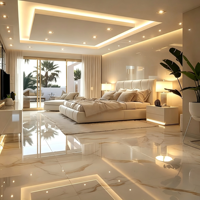 Villa Prefabricada Moderna de Lujo de 2 Pisos y 3 Dormitorios, Casa Residencial Prefabricada con Estructura de Acero Ligero Totalmente Amueblada