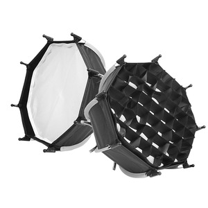 11.8inch Quick <strong>Octagonal</strong> <strong>Mini</strong> Bowens Grid <strong>Softbox</strong> for YN150 IFOOTAGE Nanlite Forza 60 Photography Light - Product Image 2