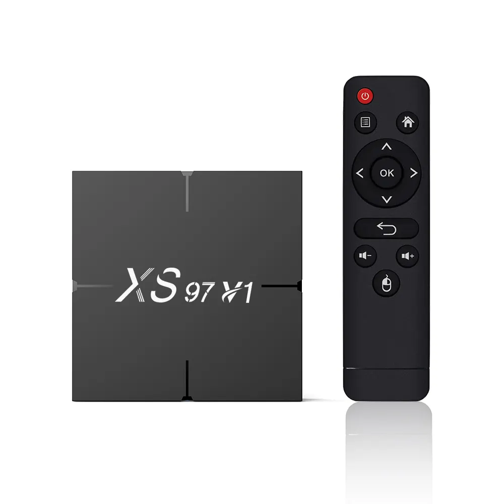 Çin 2GB Ram 16GB Rom H.265 hevc 64bit android tv kutusu