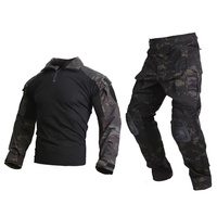 Emersongear Vente en gros Uniformes de combat G3 Chemises et pantalons avec genouillères Vêtements de chasse tactiques multi-camo