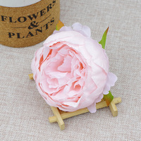 Bunga Peony Sutra Buatan Berkualitas Tinggi, Bulat, Tahan Air, Ringan, Buatan Tangan, Gaya Alami, untuk Kembali ke Sekolah