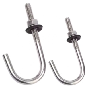 J <strong>Bolt</strong> for Streetlighting With Nut and Washer M16 J-Type <strong>Anchor</strong> <strong>Bolt</strong> <strong>ASTM</strong> <strong>A36</strong> - Product Image 4
