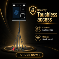 Terminal de Control de Acceso con Pantalla Táctil de 5 Pulgadas |   Compatible con Código de Vena de la Palma/ID/IC/Código QR |   IP65 |   RK3568 |   Android 13 |   4GB de RAM |   Directo