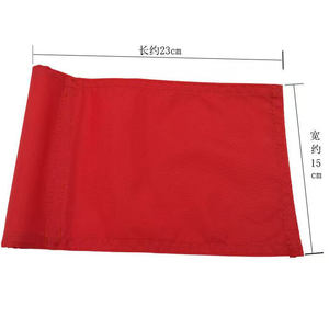 Двусторонний флаг из ткани Оксфорд для соревнований по гольфу — высококачественный складной портативный декор - Product Image 4