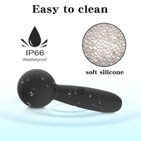 Delove 10-Frequenz Mini-Vibrator Masturbation Klitoris-Stimulation Sexspielzeug für Männer Frauen Wiederaufladbar Wasserdicht Silikon ABS