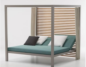 Chaise longue moderne <span class=keywords><strong>en</strong></span> aluminium amovible, fauteuil <span class=keywords><strong>de</strong></span> plage, lit <span class=keywords><strong>de</strong></span> plage à vendre - Product Image 4