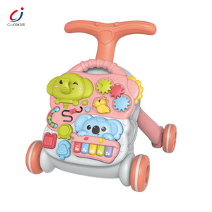 Chengji enfants bébé trotteur jeune enfant voiture multifonction piano apprentissage précoce sensoriel occupé activités jouets éducatifs bébé trotteur - Product Image 1
