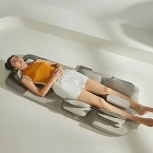 Oem Odm Back Stretching Folding Cushion Electric Airbag Full Body Massage Mattress Household Relax Heating Massage Mattress