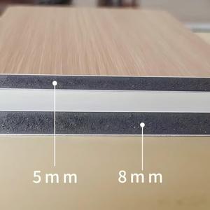 Pannello in Fibra di Bambù con Carbone, Impiallacciatura in Legno, WPC, PVC, Marmo, Cristallo di Carbonio, <span class=keywords><strong>Design</strong></span> Moderno, Facile Installazione, Decorazione Interna in Legno - Product Image 5