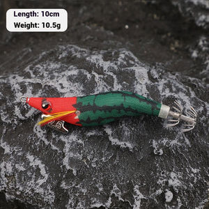 Lmaide nouveau multi-gramme poids mer pêche bois crevettes calmar crochet Simulation 3.5 #2.2 #1.8 # calmar aiguille Luya appât en gros - Product Image 2