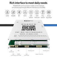 JIKONG JK pour JK-BD6A24S6PD Équilibreur Actif Intelligent 8S-24S 60A 120A 0.6A LiFePO4 Bluetooth Certifié CE/FCC RS485/Parallèle