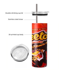 <span class=keywords><strong>2025</strong></span> tùy chỉnh Món Quà Giáng sinh biểu tượng tùy chỉnh 20 oz đôi Tường Cách Nhiệt Du Lịch cốc cà phê thép không gỉ rượu cốc cốc với số lượng lớn - Product Image 4