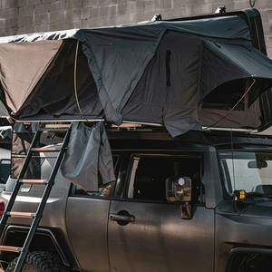 Carpa de techo rígida de lujo para coche con escalera y bolsa para zapatos - Product Image 3