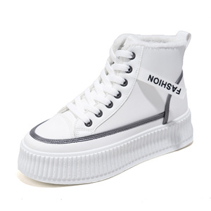 <span class=keywords><strong>Sneakers</strong></span> da <span class=keywords><strong>donna</strong></span> 2023 nuove scarpe invernali in cotone pile piccole scarpe <span class=keywords><strong>bianche</strong></span> scarpe <span class=keywords><strong>alte</strong></span> da tavola da <span class=keywords><strong>donna</strong></span> - Product Image 2