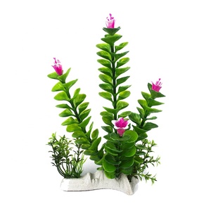Aquarium écologique aménagement paysager décoration en plastique aquarium plante aquatique - Product Image 2