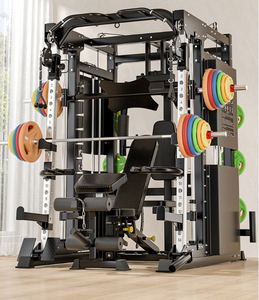 Máquina Smith Todo en Uno Dinuo Ultimate - <span class=keywords><strong>con</strong></span> Prensa de Piernas, Ejercicio de Pecho y <span class=keywords><strong>Dominadas</strong></span> Asistidas Accesorios completos incluidos. - Product Image 1