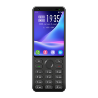Teléfono Kosher con Sistema de Filtrado de Botones 4G, Llamadas y Mensajes, Doble SIM, VoLTE, Teclado Hebreo, Batería de Larga Duración, Pantalla Táctil de 2.8 Pulgadas