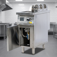 Cuisinière à nouilles électrique à trois bacs RKMF-RCFZ370 en acier inoxydable à vendre