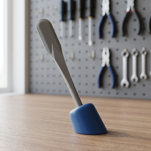 Lame chirurgicale ophtalmique de micro-précision, manche bleu, bord de coupe en acier inoxydable pour instruments de chirurgie oculaire - Product Image 1