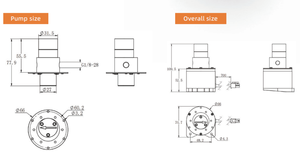 Pompe de remplissage d'encre noire T213, pièces détachées pour imprimante jet d'encre CIJ pour Videoj Domino Linx - Product Image 4