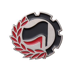 Tùy Chỉnh Thông Tư Hình Học Thêu Kim Loại Huy Hiệu Ấn Tượng Cờ Biểu Tượng Với Lụa Màn Hình In Ấn Cho Quà Lưu Niệm - Product Image 4