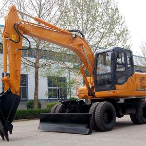 Excavadora de ruedas tipo 75B, nueva excavadora de ruedas a precio barato de China a la venta - Product Image 5