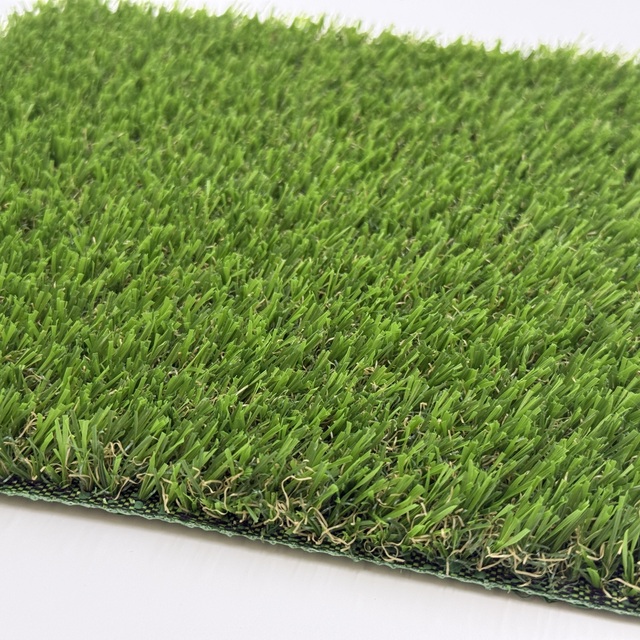Eco-Friendly Plastic Artificial Grass Lawn Carpet-Durable 40mm Pile Height Soft Waterproof for Landscaping Backyard Indoor Use
