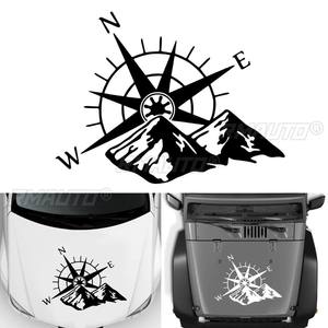 Auto Body Sticker Car Stickers Styling <b>Decal</b> Lage Size Mountain Compass Car Sticker <b>Decals</b> for Auto <b>Window</b> Motorcycle Decor - Product Image 3