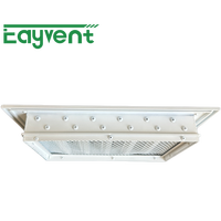 Grille murale extérieure en aluminium thermolaqué résistante aux intempéries avec moustiquaire anti-pluie, aérateur, taille personnalisée, fabrication OEM, RAL