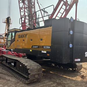 Sany SCC550 55T grúa sobre orugas usada SANY year2018 máquina muy nueva máquina hermosa buenas condiciones de trabajo - Product Image 5