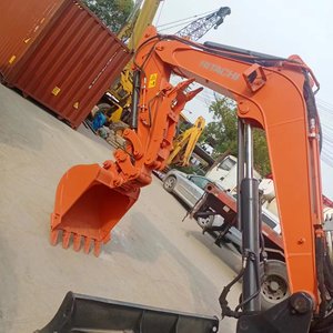 Mini pelle sur chenilles Hitachi ZX65 de 6 tonnes d'occasion pompe amphibie moteur Hino Kawasaki Valve hydraulique moteur Doosan Isuzu - Product Image 5
