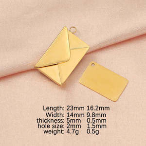 Collier avec pendentif personnalisé <span class=keywords><strong>en</strong></span> forme de lettres, pendentif <span class=keywords><strong>en</strong></span> acier inoxydable, pendentif <span class=keywords><strong>en</strong></span> forme de lettre d'amour - Product Image 5