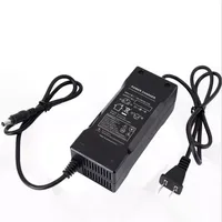 DDP DPD plastique 13s 48v 54.6v 2a chargeur de batterie au lithium pour batteries ebike 48v 12ah 15ah 20ah
