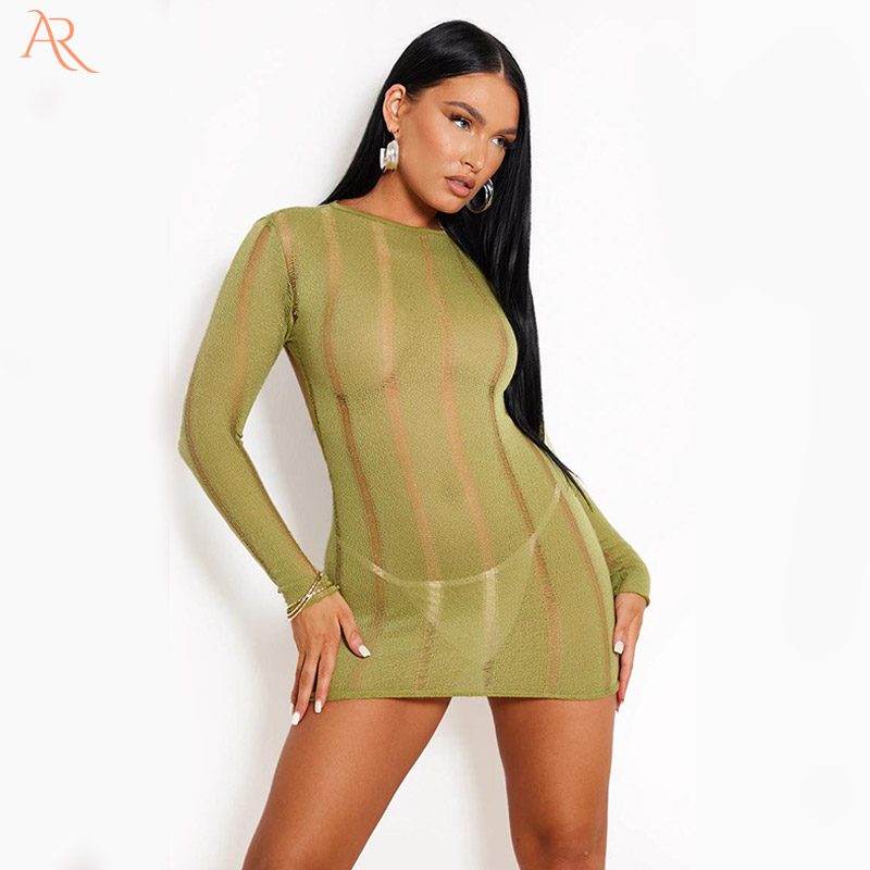 mature sheer dress Maxi Shining Sheer Cut Out Boho Dress - Women's See Through Glamorous Glitter Night Out Mesh V Neck Date Night Dress